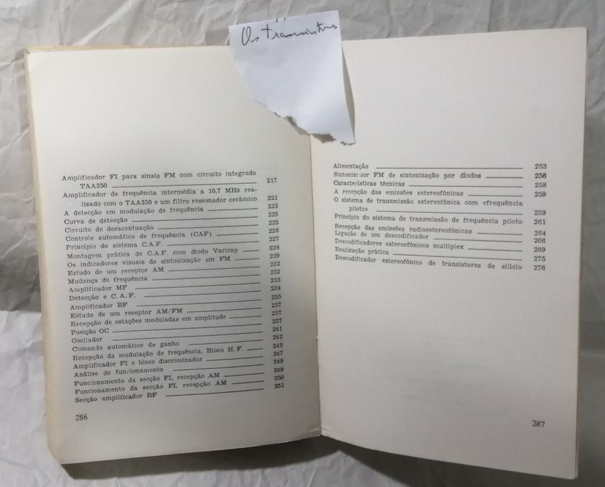 Os transístores.