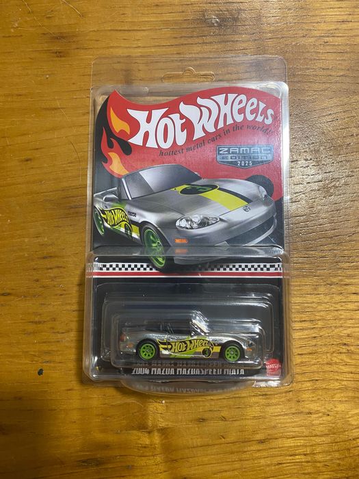 Hotwheels 2004 Mazda MazdaSpeed Miata Zamac Edition 2025