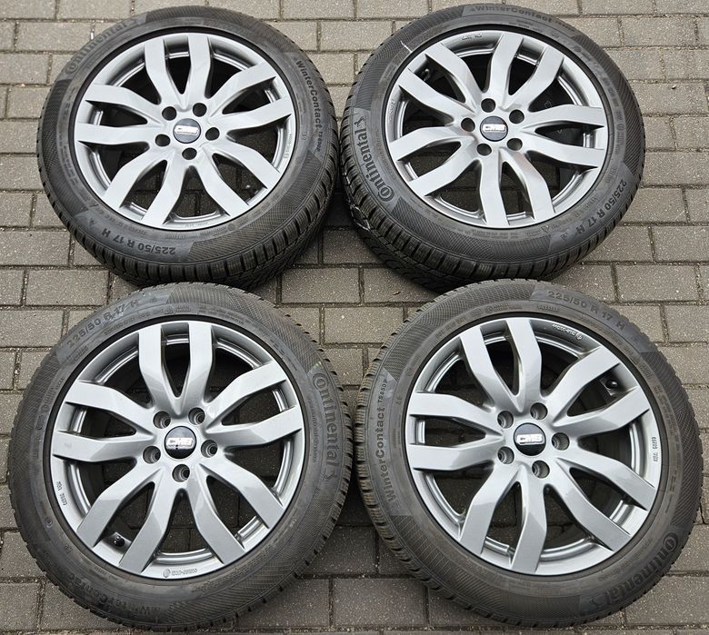 4x Felgi alu CMS C22 7.5 x 17 5x112 ET38 AUDI A4 A6 / MERCEDES [949]