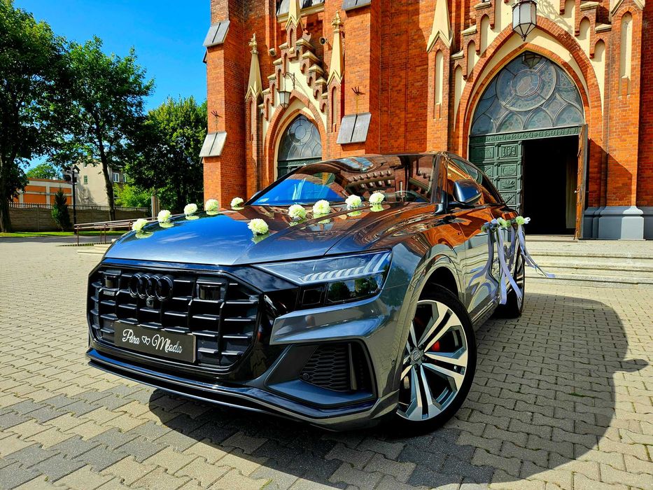 Audi Q8 wynajem Auto do ślubu