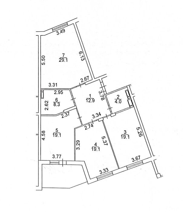 3-кімнатна квартира за адресою вул. Новомостицька (площа 117 м²) - Atlanta.ua - фото 22