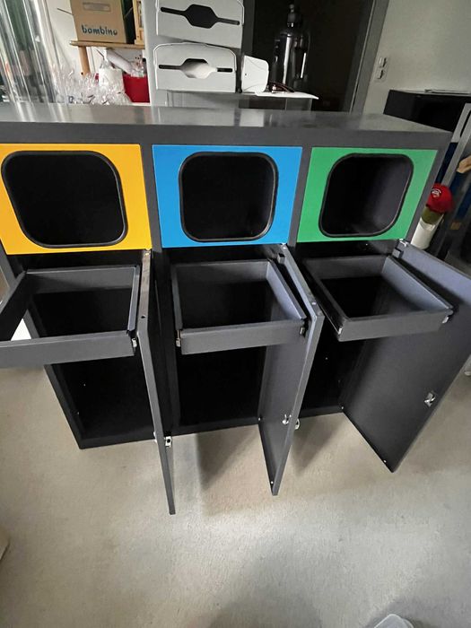 Pojemnik do segregacji 3-komorowy