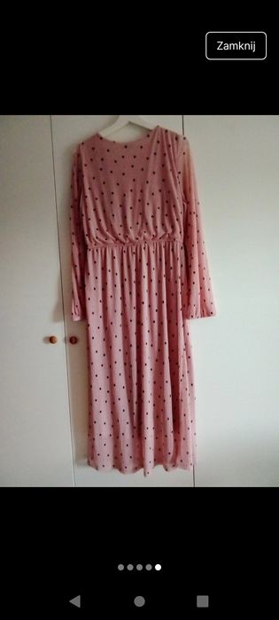 Sukienka w grochy