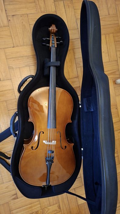 Violoncelo Gara  1/2 com estojo