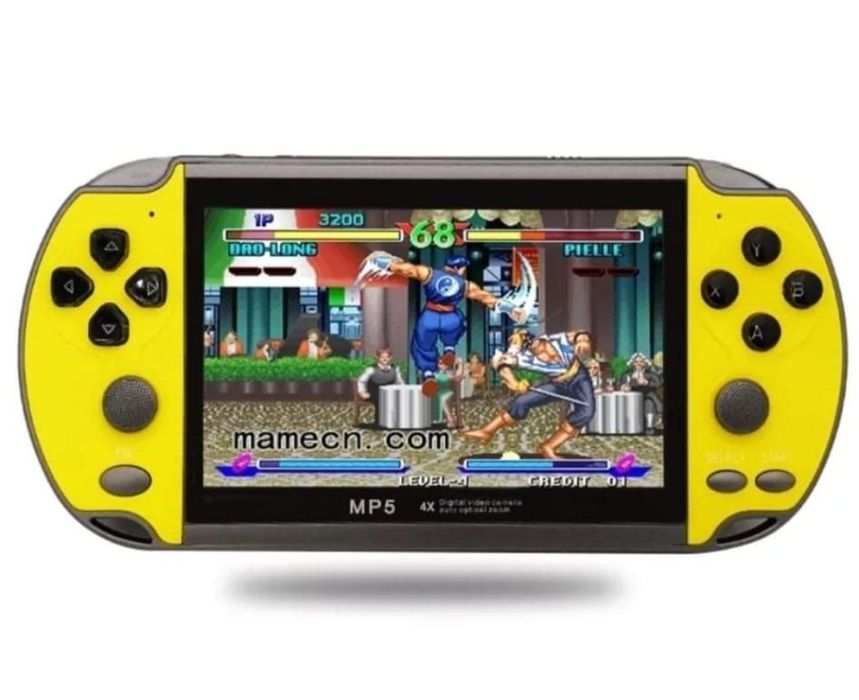 Consola videojogos portátil X7 bateria recarregável (incluí 300 jogos)