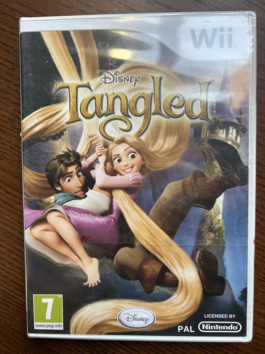 | Wii  jogo Tangled  novo |