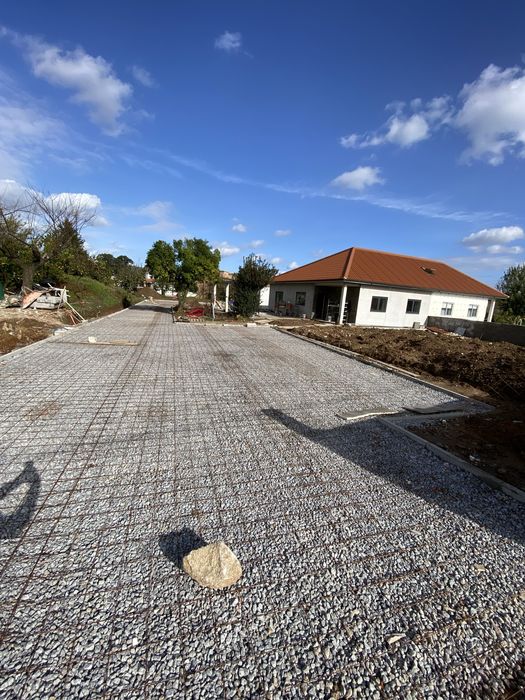 Pavimentos em betao.