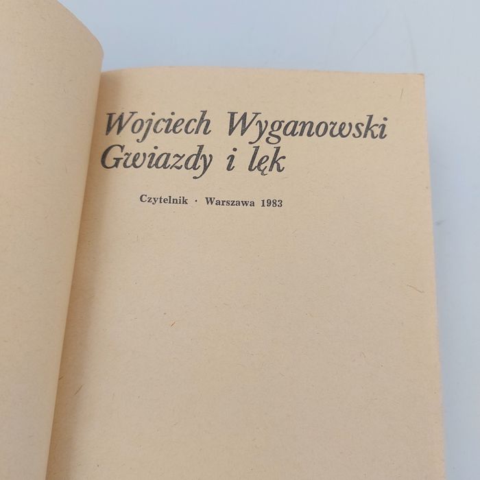 Gwiazdy i lęk książka