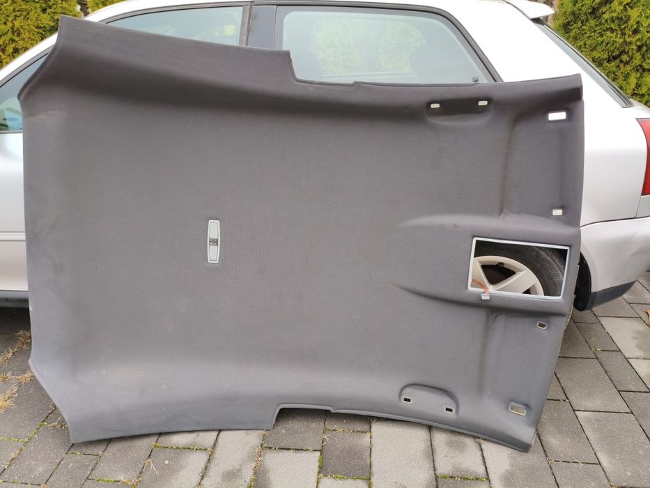 Podsufitka czarna Opel Astra H GTC plus elementy