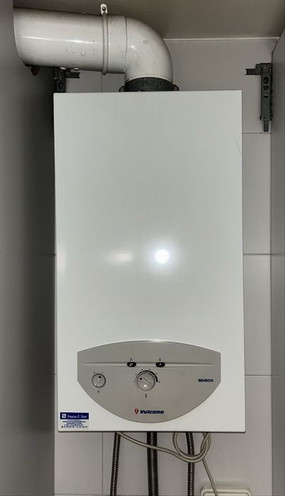 Esquentador Vulcano Sensor WT 14 (14L) – A funcionar