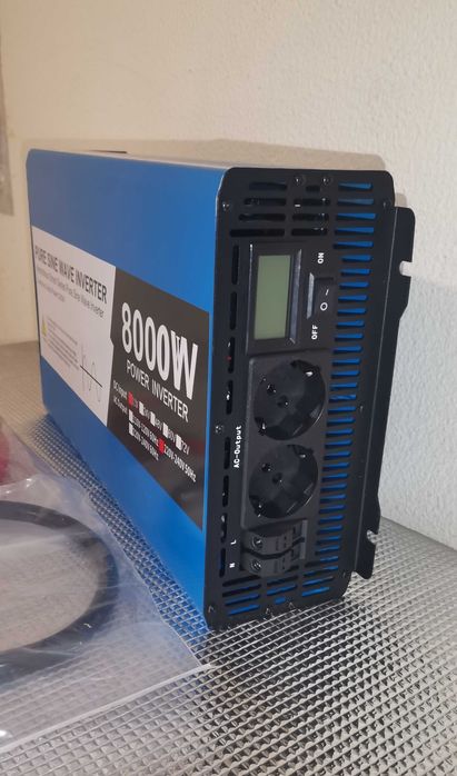 Inversor 8000w Onda Pura 12v ou 24v para 220v NOVO