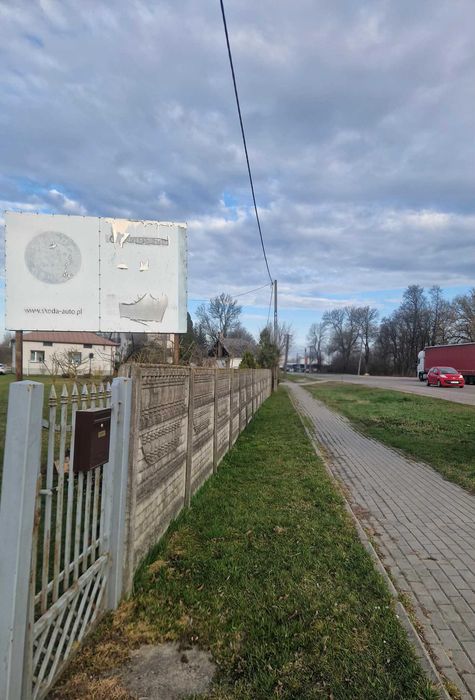 Tablica reklamowa do wynajęcia – dwustronna, przy ruchliwej trasie, Ostrów Mazowiecka (wylot na Łomżę i Ostrołękę)