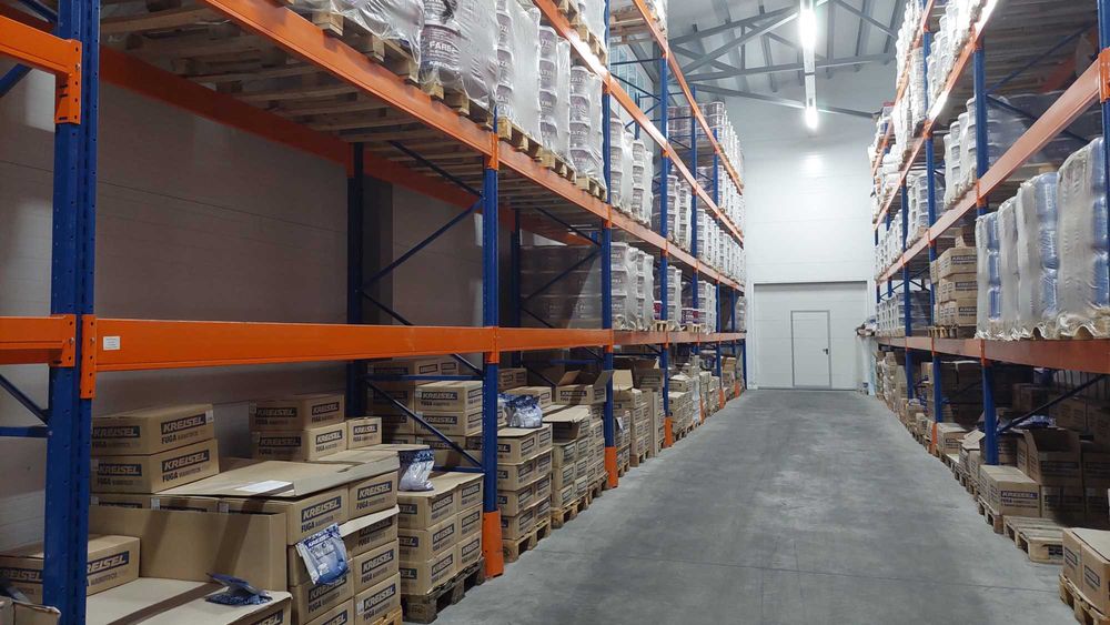 Складські стелажі. Палетні/поличкові Нові та Б В