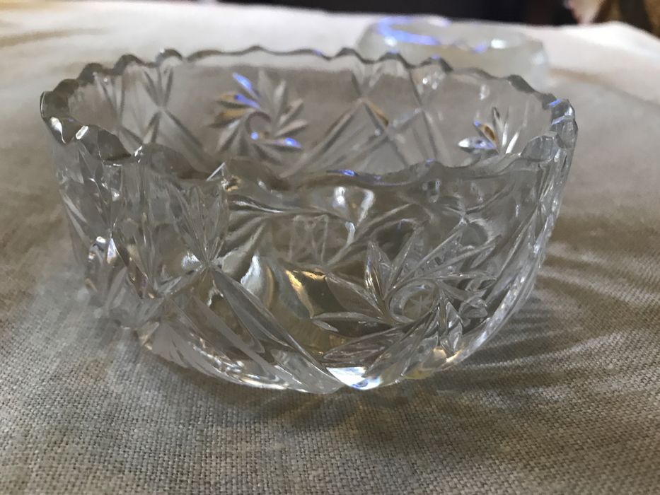 Kryształowa miseczka/ popielniczka