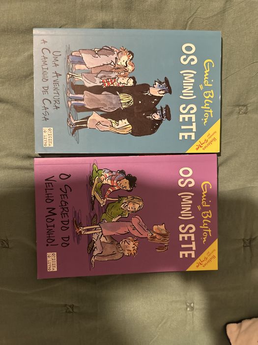 Livros infantis os mini sete como novos