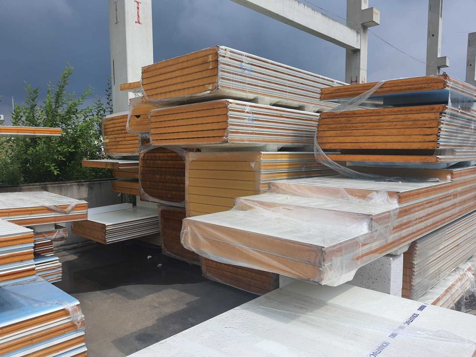 Płyty warstwowe, ścienne, dachowe, obronickie