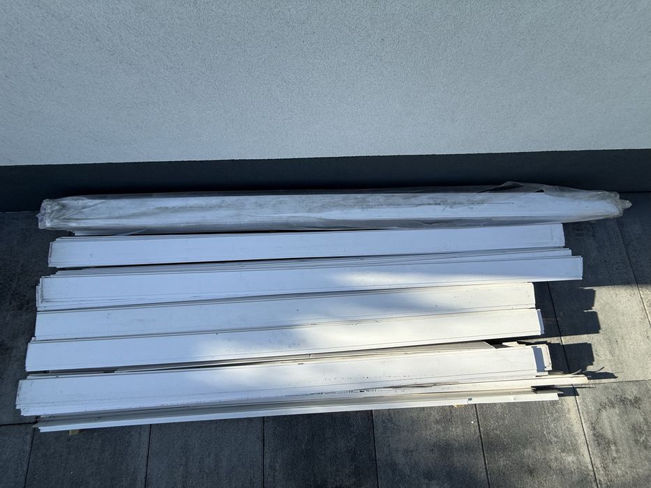 Panele ścienne PCV białe