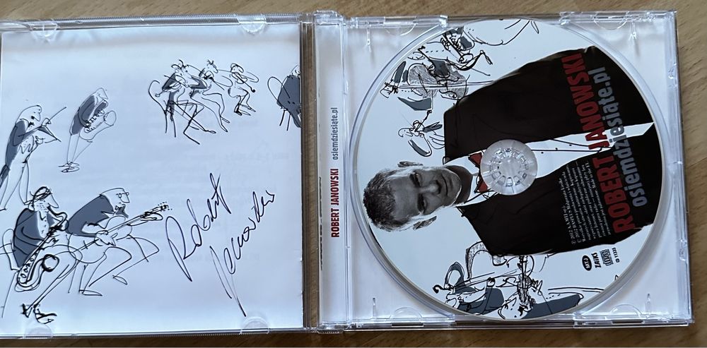CD Robert Janowski osiemdziesiąte.pl z autografem