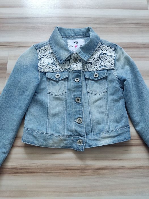 Kurtka jeansowa rozm.128