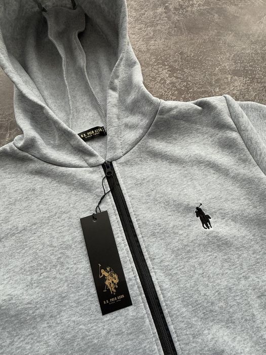 Зіп худі Polo Ralph Lauren сіра