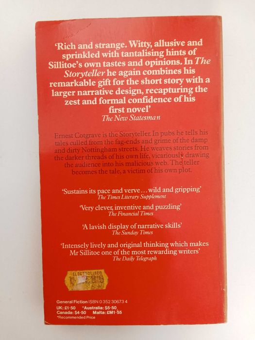 The Storyteller - Alan Sillitoe
