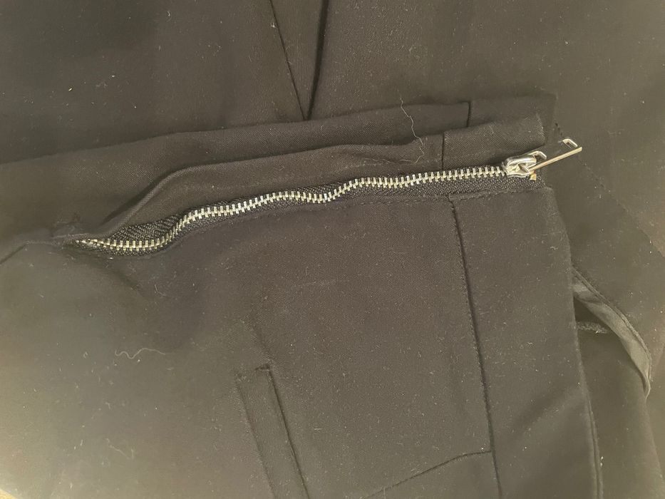 Eleganckie czarne spodnie, r. S
