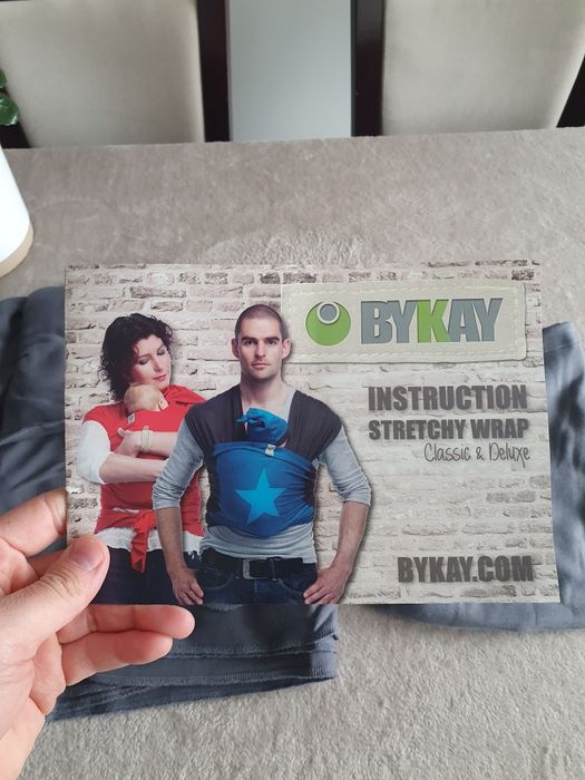 Chusta do noszenia Niemowląt ByKay. Chusta do chustonoszenia.