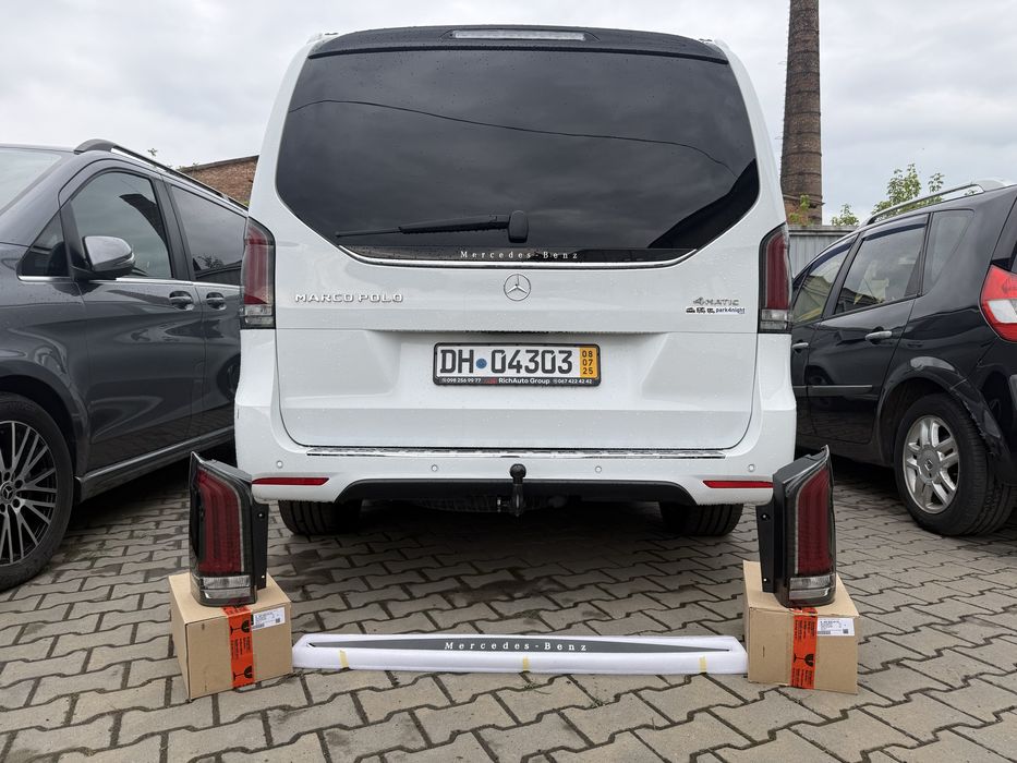 Фара стоп ліхтар рестайлинг оригінал Vito V-class W447 Metris молдинг стріла