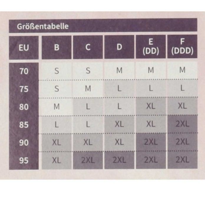 Nowy biustonosz do karmienia r. L