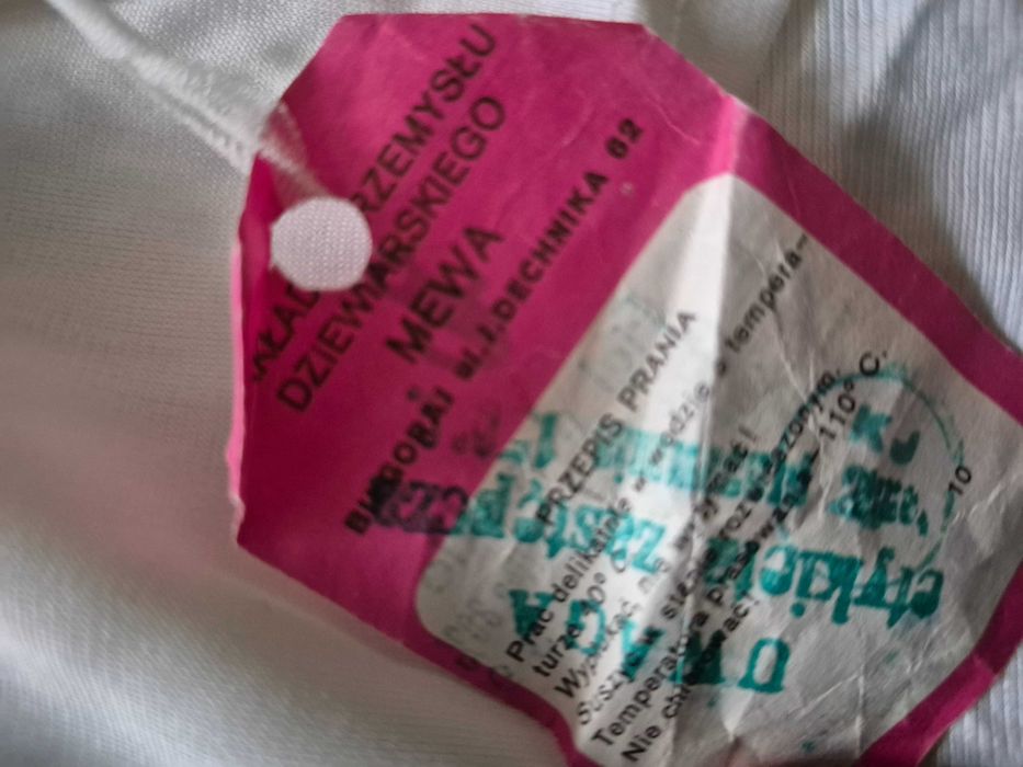 nowe figi jedwabne z PRL z mmetka