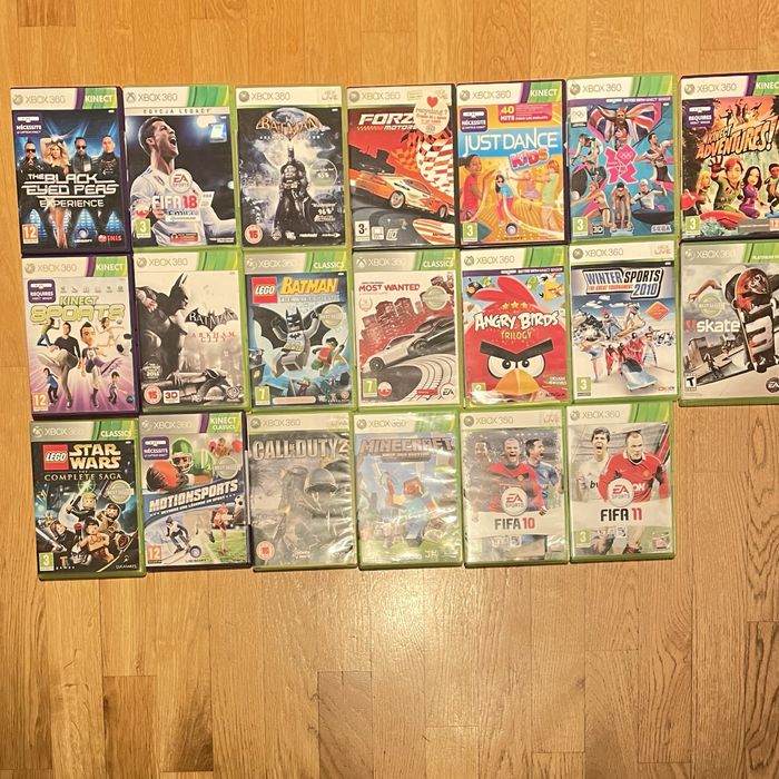 Sprzedam gry do xboxa 360 cena za gry w opisie.  opis!!
