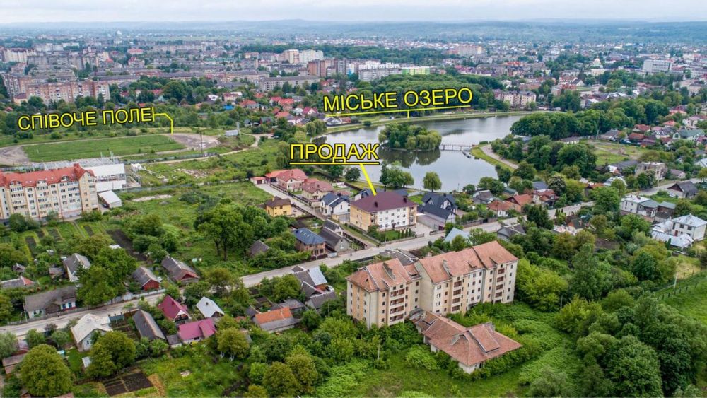 Продам 3к квартиру біля міського озера.