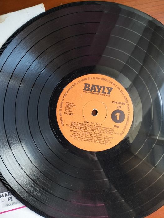 Disco de vinil LP Tony de Matos - De Sucesso em Sucesso