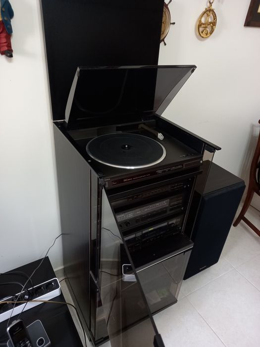 Conjunto de aparelhagem Hi-Fi