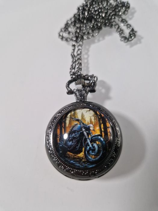 Relógio de bolso de mota. Novo