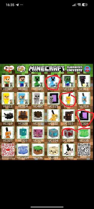 Kinder Joy Minecraft