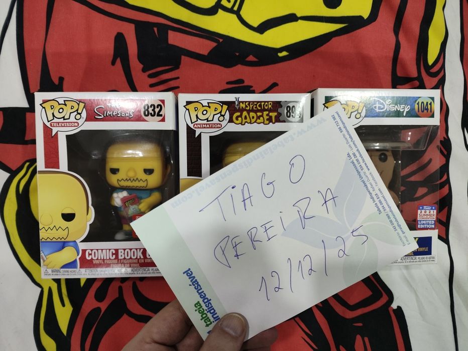 Funko Pop Animação - Lote