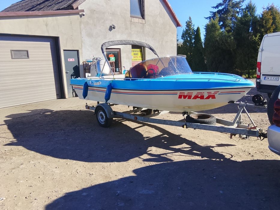 Łódź motorowa Malibu 450 silnik Honda BF 90 Zamiana!