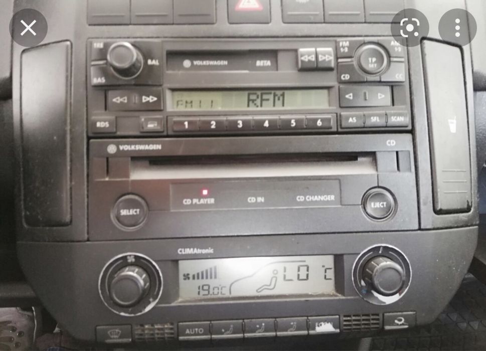 Radio vw polo 9n