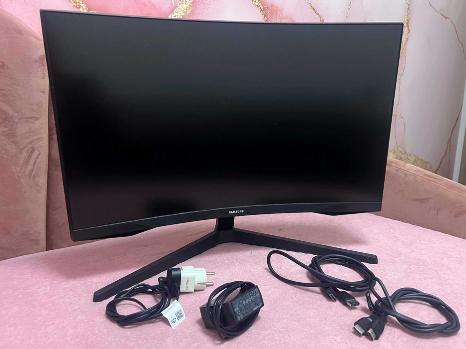 Samsung Odyssey 27″ G5 ×2 – 1sprawny +1 na części +uchwyt Huanuo HNDS6