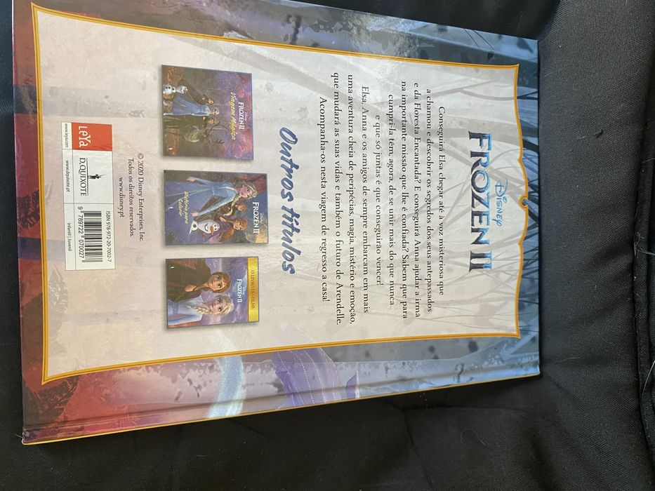Livro Frozen II “ Regresso a Casa” - Livro do Filme
