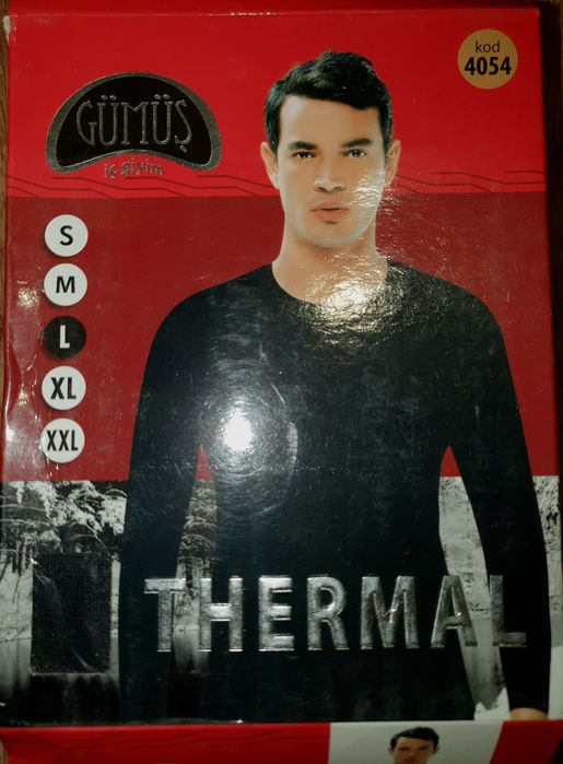 Термобелье мужское, кофта Турция