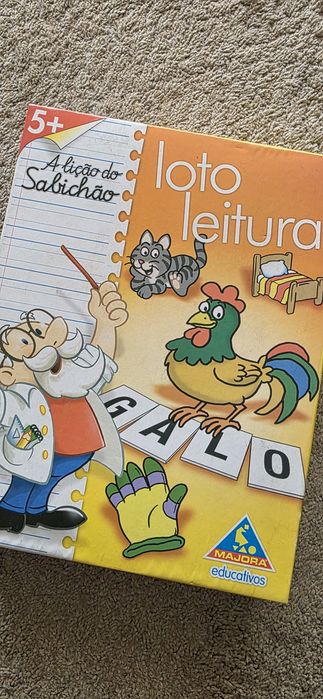 Brinquedo Loto Leitura 5+ da marca MAJORA #NATAL