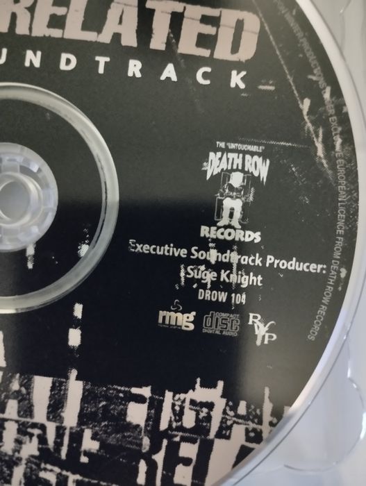 2pac , Gang related - soundtrack - cd x 2, oryginał 1997