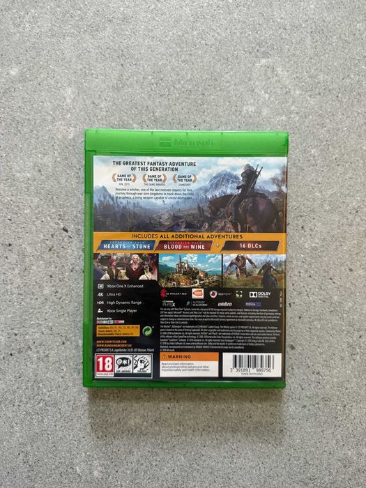 Witcher 3 Wiedźmin III + DLC Xbox One