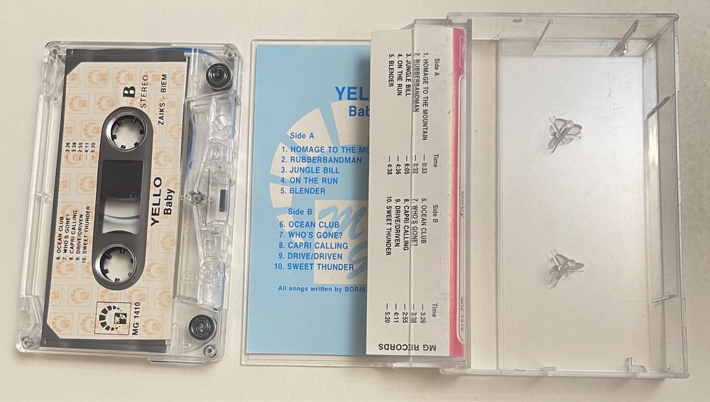 Yello Baby kaseta magnetofonowa audio