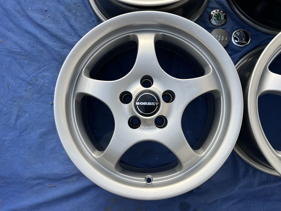 BORBET r15 5x100 VW Volkswagen Skoda Seat Audi Toyota Subaru Chrysler
