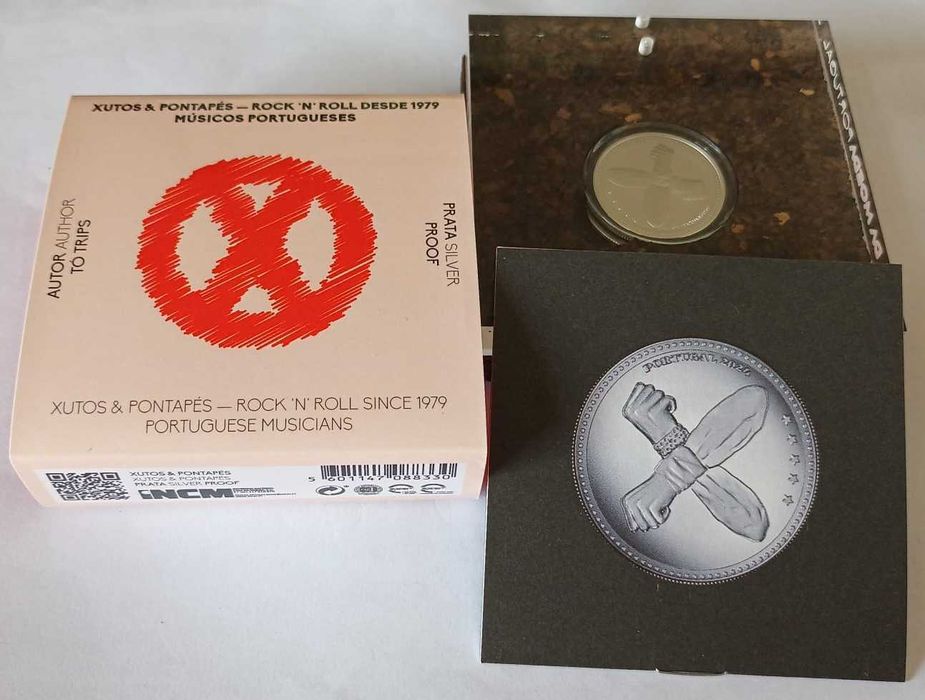 Moeda Xutos e Pontapés Proof