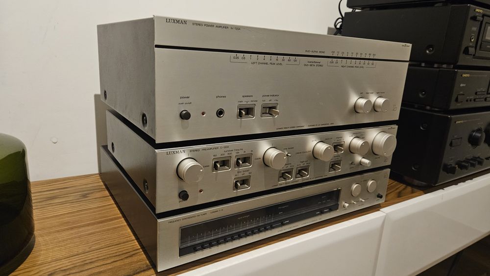 Luxman M-120A C-120A T-14