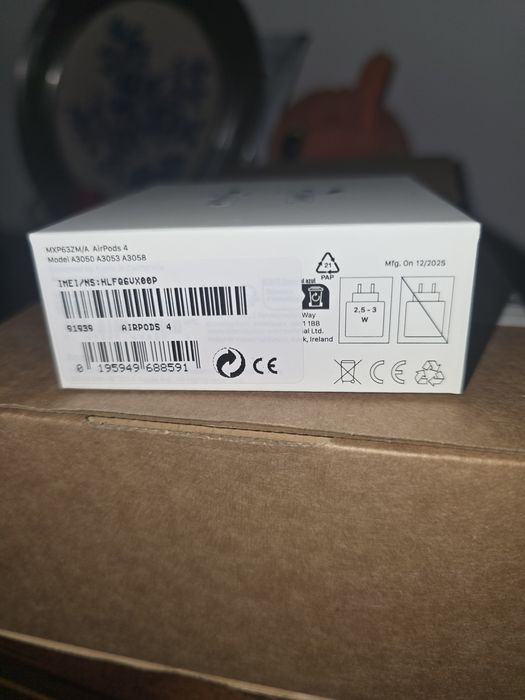 Airpods 4 novos- embalagem selada